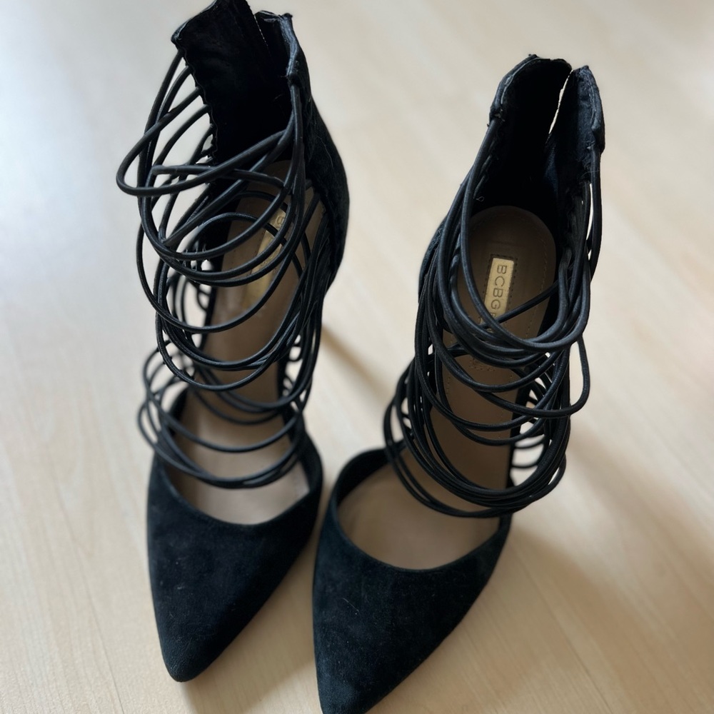 BCBG Strappy Heels